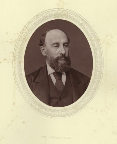 Sir George Nares von English Photographer